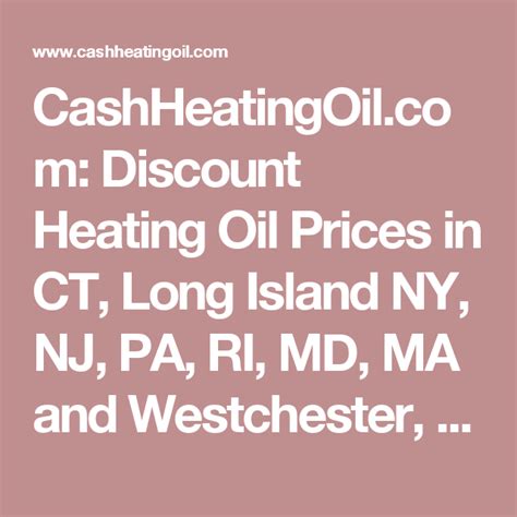 There is no tax on heating oil in CT,MA,MD,NJ,PA,RI and. . Cashheatingoil in ct